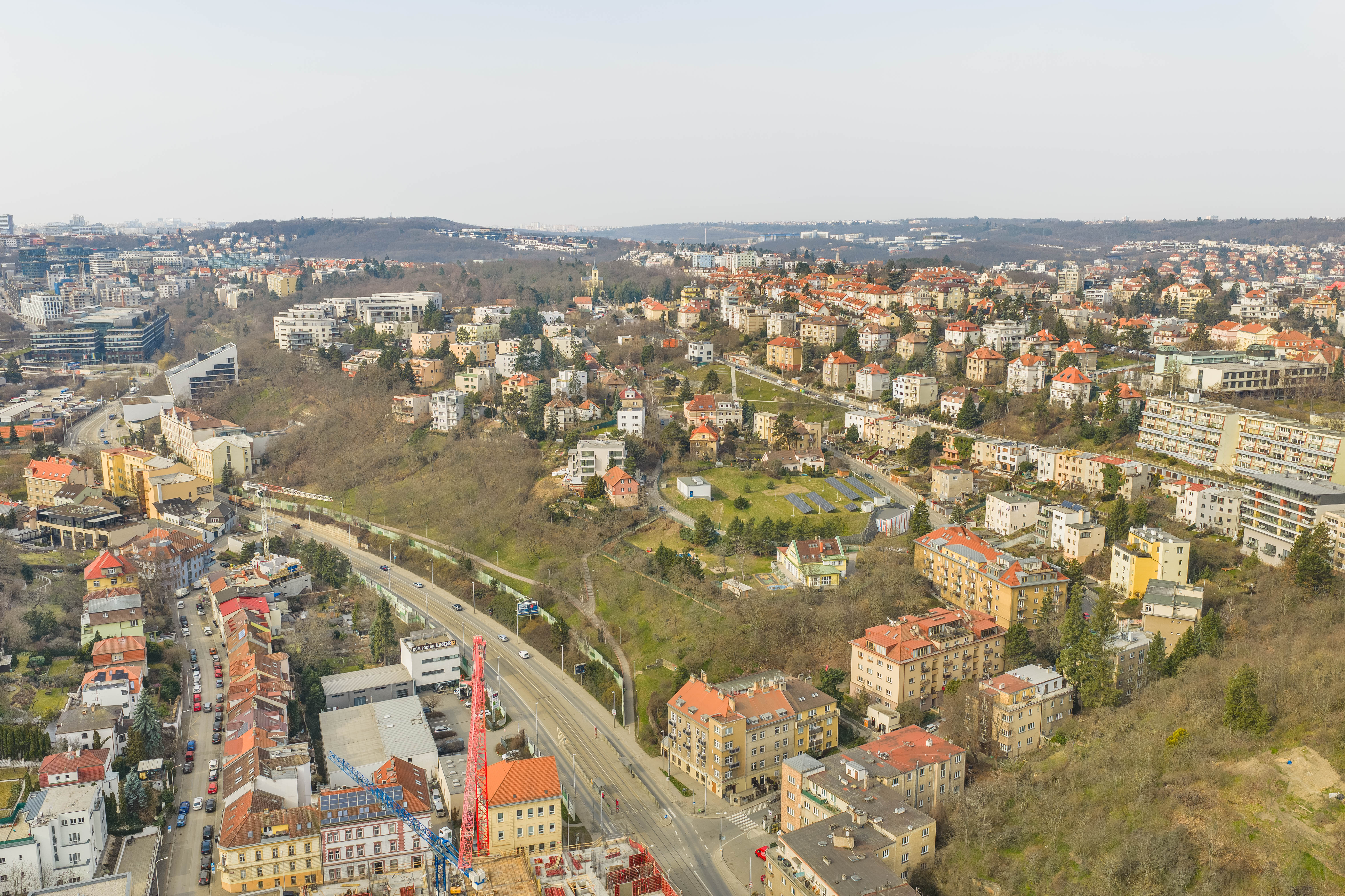 Drone — panorama Radlice 2